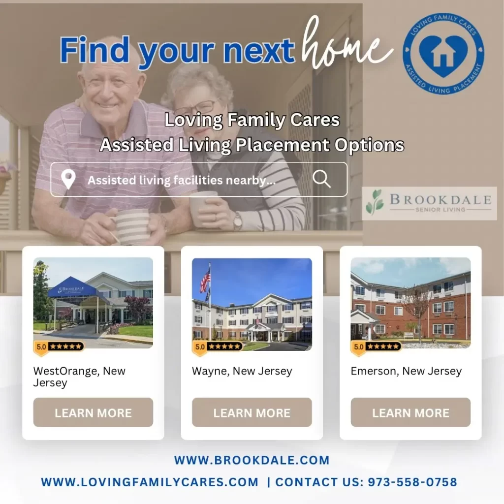 Brookdale senior living west orange wayne emerson nj